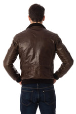 Men's buffalo leather jacket - Image n°4