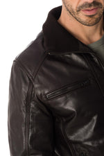 Serge Pariente jacket in brown color - Image n°6