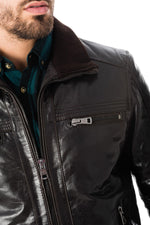 Men's buffalo leather jacket - Image n°6