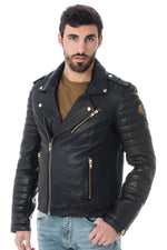 Serge Pariente men's black bear pattern jacket - Image n°4