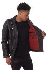 Serge Pariente men's black bear pattern jacket - Image n°6