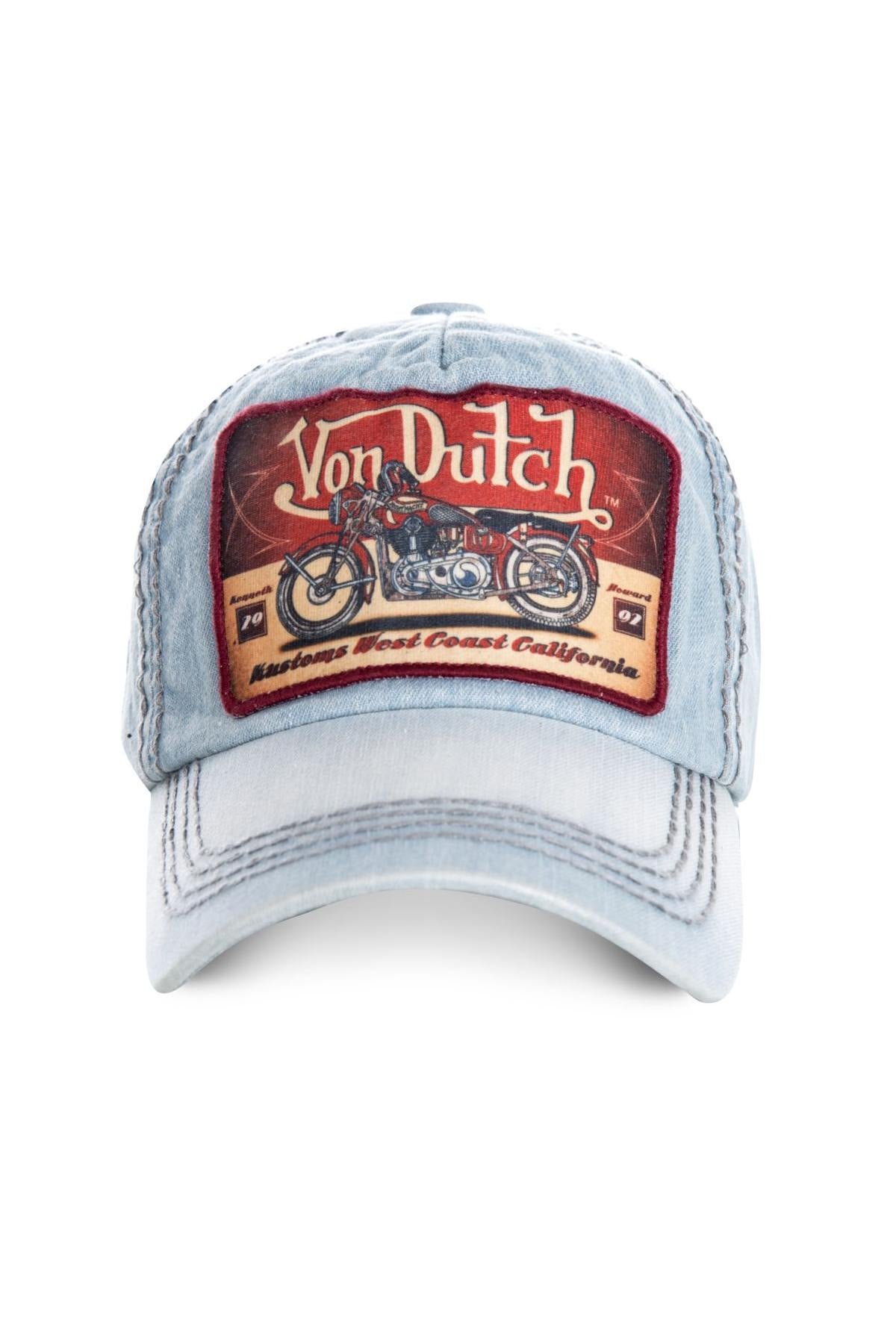 Vont Dutch light denim cap - Image n°2