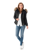 Horspist women's lambskin leather jacket - Image n°2