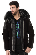 Horspist jacket in silver fur suede - Image n°7