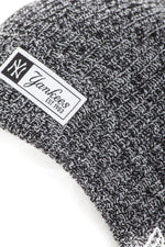 New Era heathered black and white beanie - Image n°2