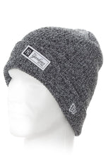 New Era heathered black and white beanie - Image n°1