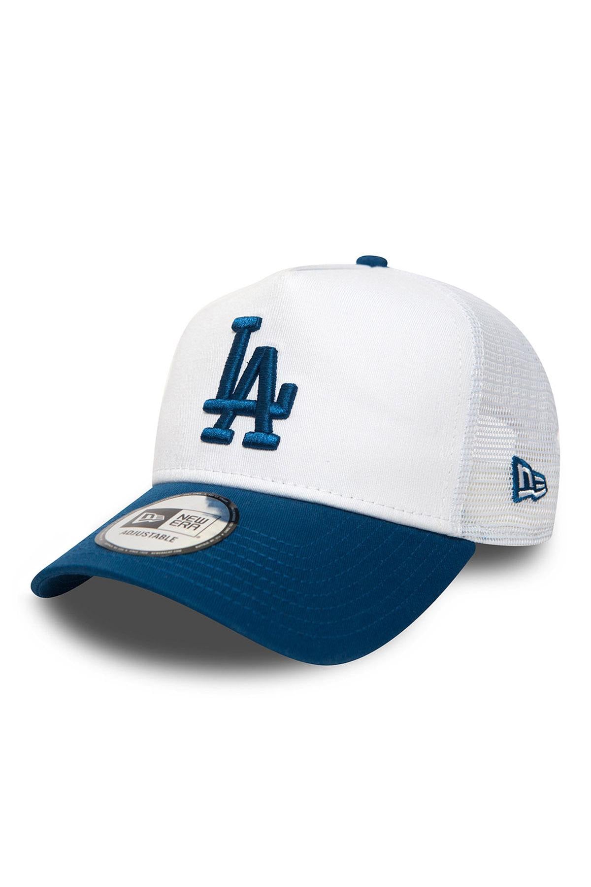White and blue New Era cap - Image n°1