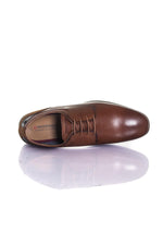 Redskins cognac leather derbies - Image n°3