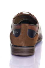 Redskins cognac leather derbies - Image n°6