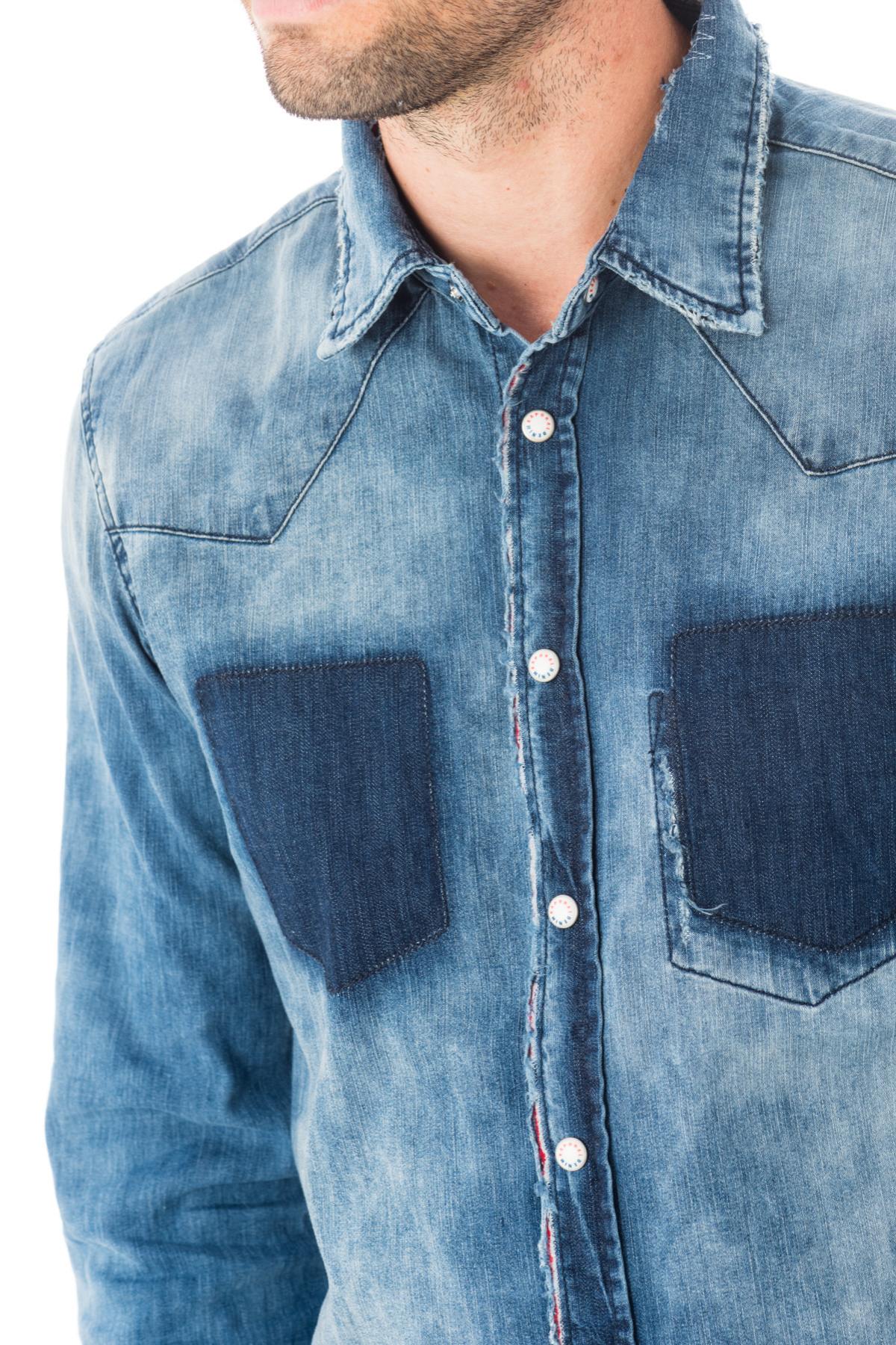 Kaporal men's denim shirt - Image n°4