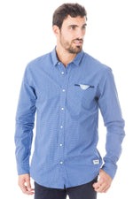 Blue check shirt - Image n°1