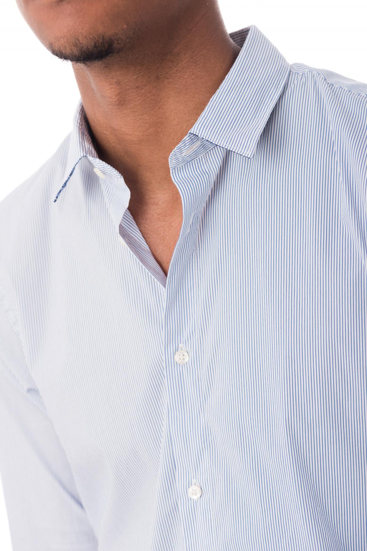 Blue striped shirt - Image n°4