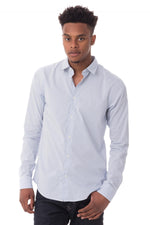 Blue striped shirt - Image n°1