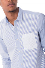 Scotch and Soda men's striped shirt - Image n°5