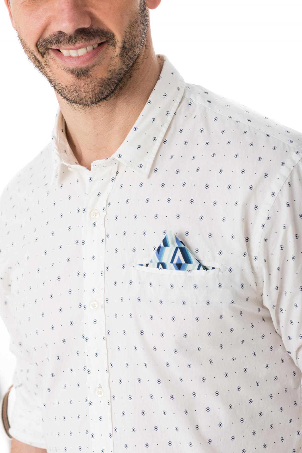 White casual scotch & soda shirt - Image n°4