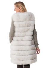 Giovanni Wilma Women's Fur Light Gray - Image n°5