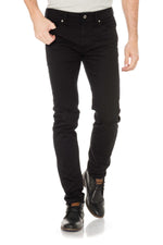Classic and trendy black Diesel jeans for men - Image n°3