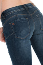 Kaporal women's push-up jeans with worn effect - Image n°4