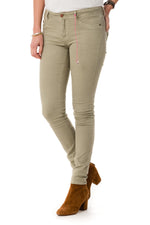  Kaporal women's khaki jeans - Image n°1