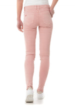 Very pale pink jeans Kaporal woman fashion - Image n°5