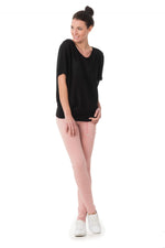 Very pale pink jeans Kaporal woman fashion - Image n°3