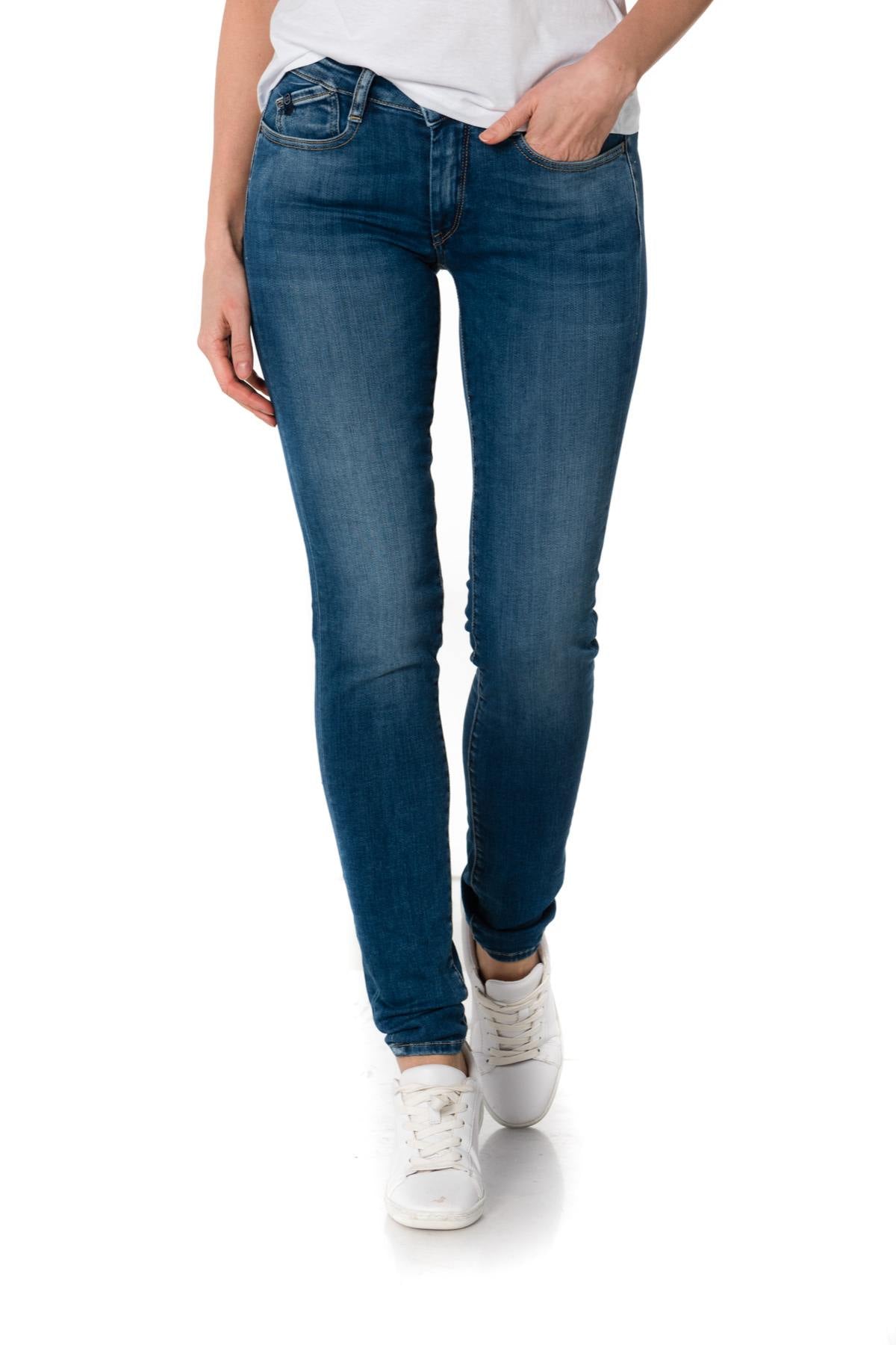 Washed blue skinny jeans - Image n°7