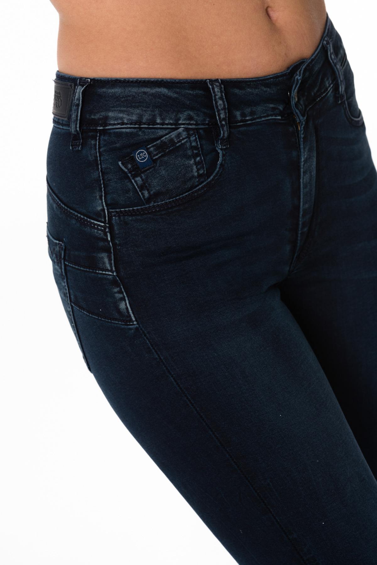 Women's dark blue jeans - Image n°5