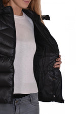 Kaporal women's down jacket in black polyester - Image n°6