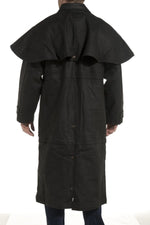 LAST REBELS men's coat in oiled leather - Image n°3