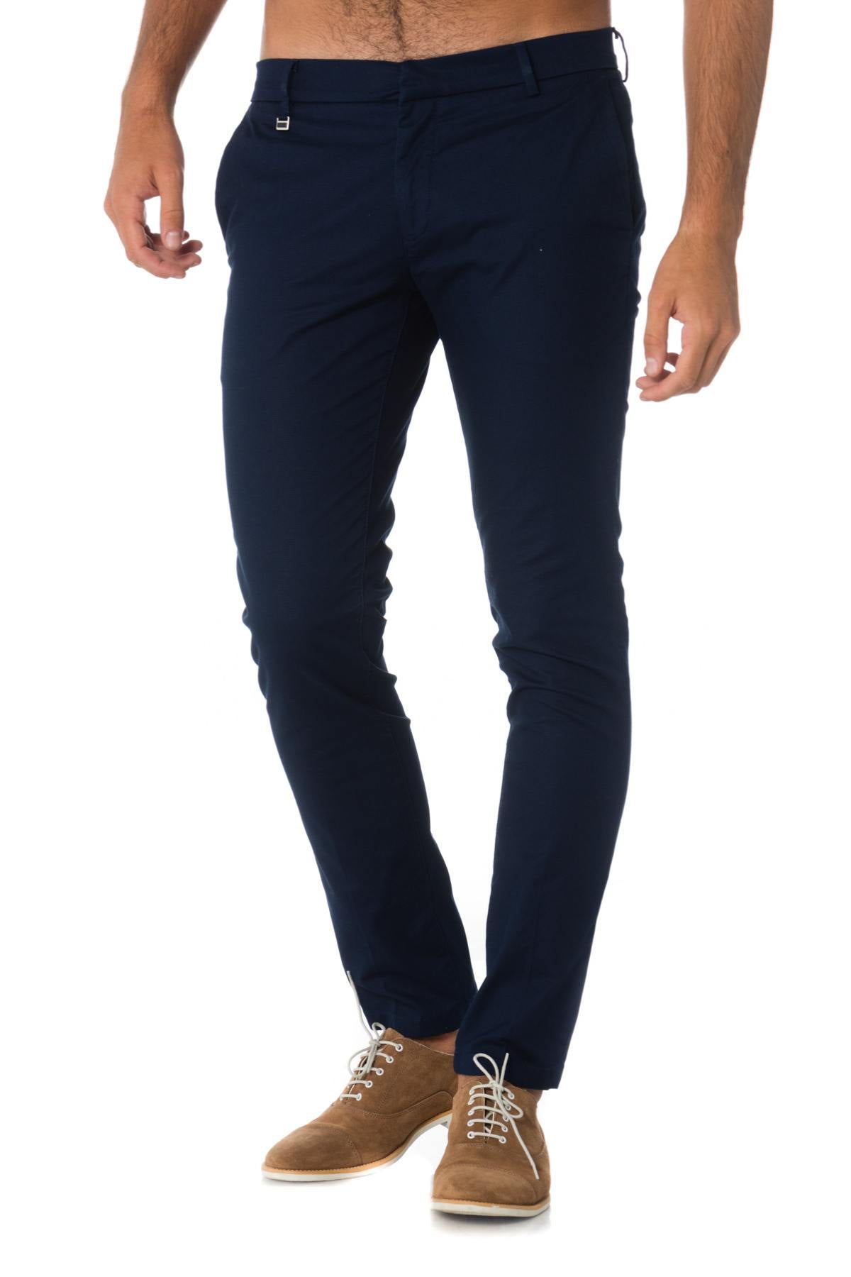 Antony Morato navy blue pleated pants - Image n°5