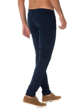 Antony Morato navy blue pleated pants - Image n°2