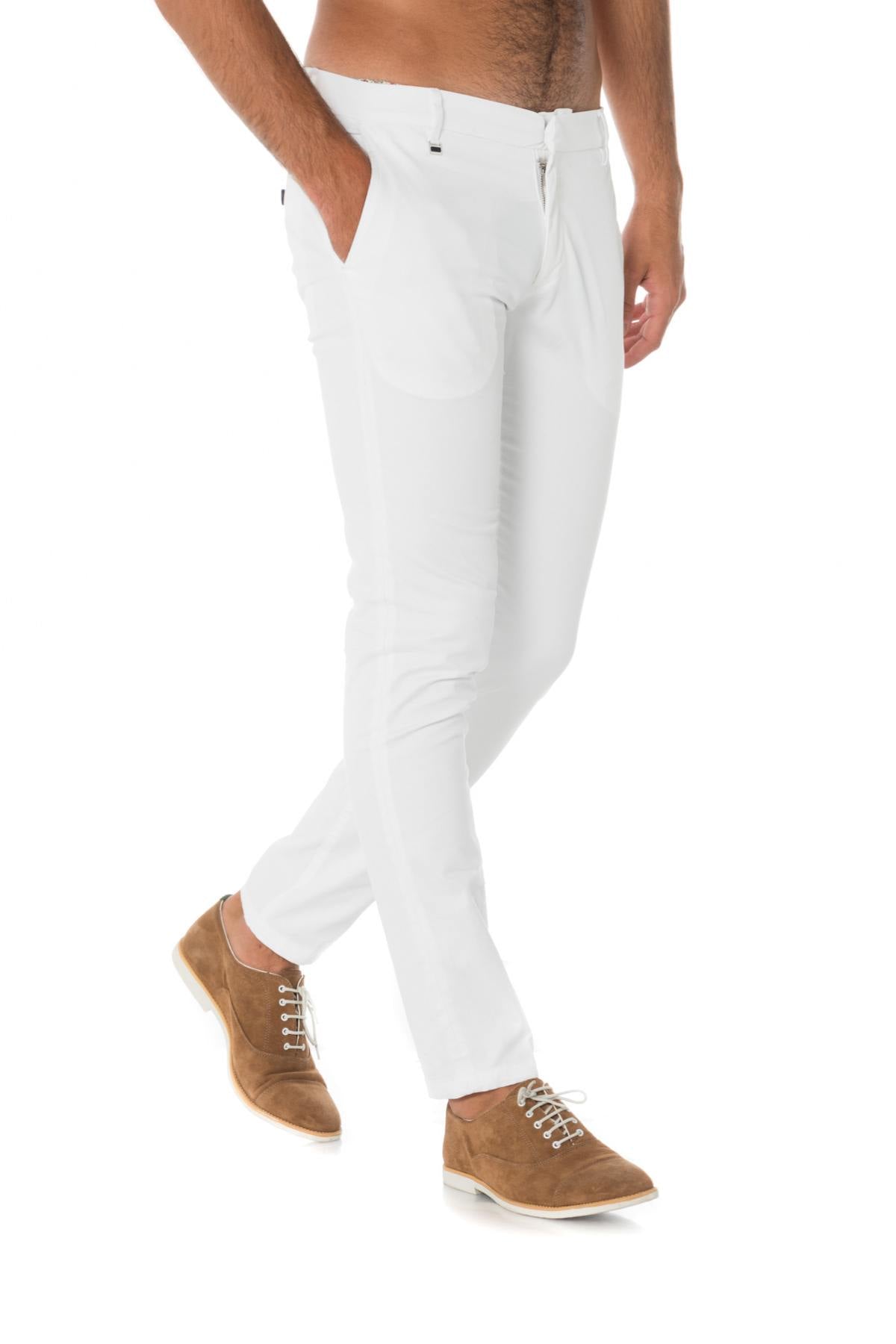 Antony Morato white pleated pants - Image n°1