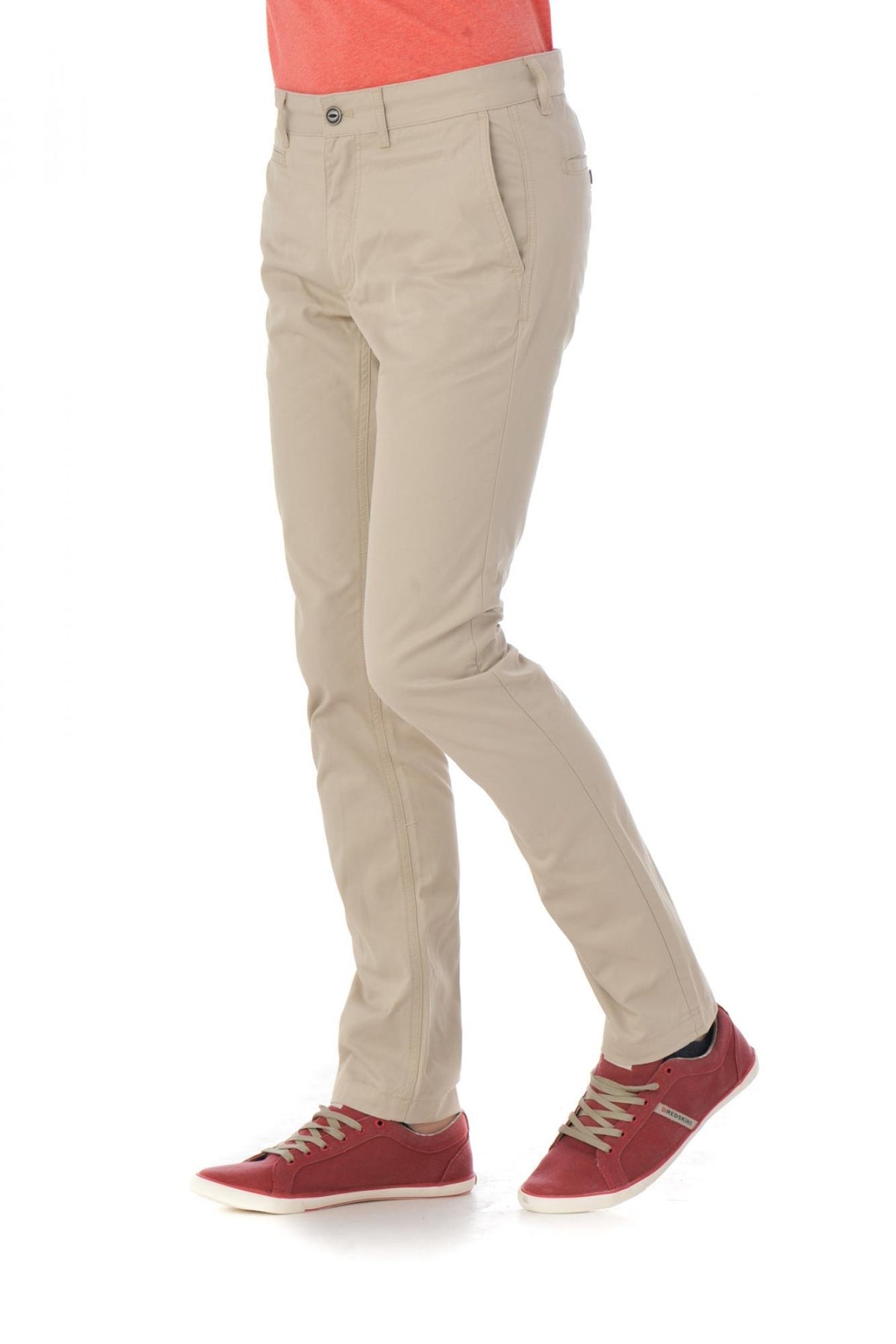 Beige chevignon chinos - Image n°1