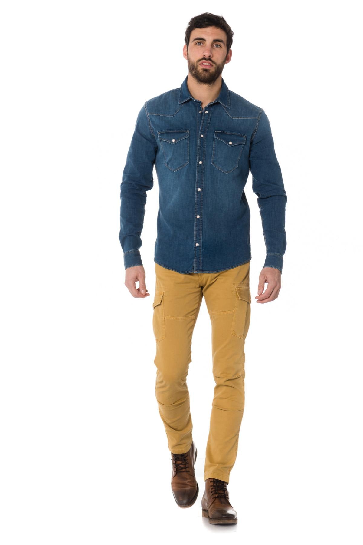 Men's honey yellow battle pants - Image n°5