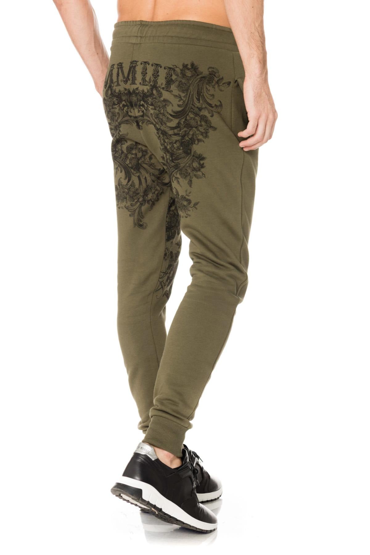 Khaki green jogging pants DWN TWN Matuidi - Image n°6