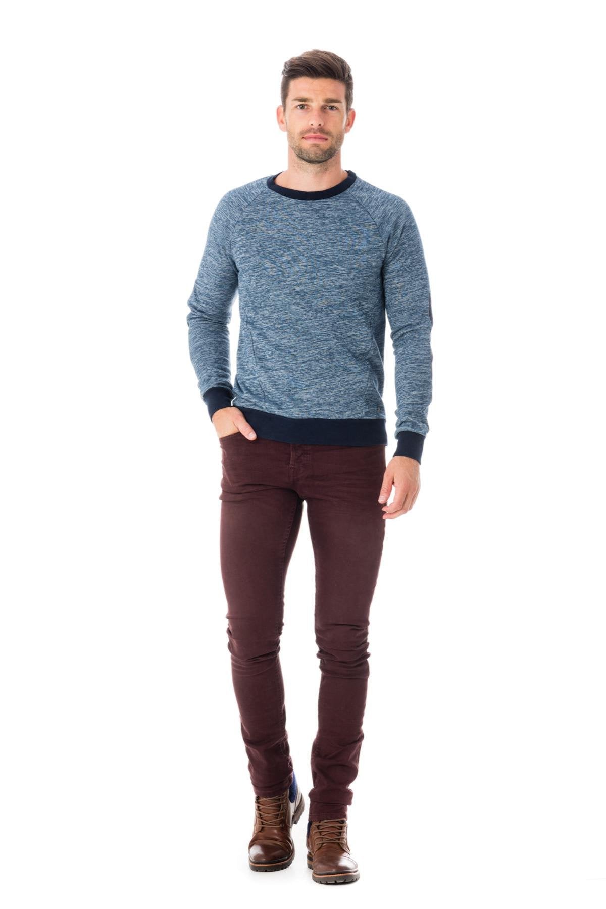 Burgundy skinny pants - Image n°3