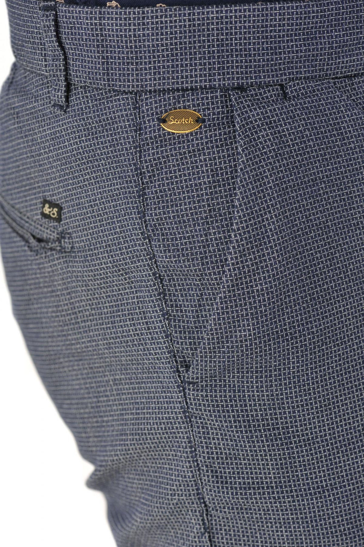  Scotch and Soda Herringbone Trousers - Image n°4