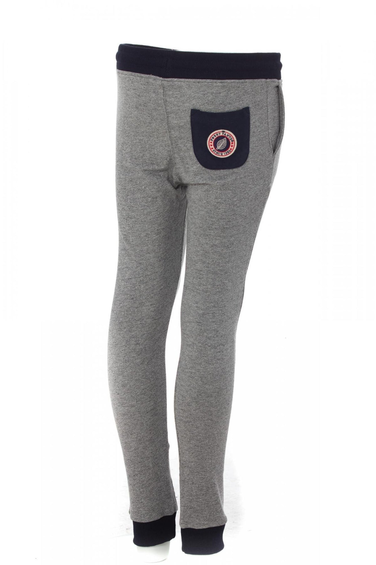 Gray and navy blue Sweet Pants jogging pants - Image n°2
