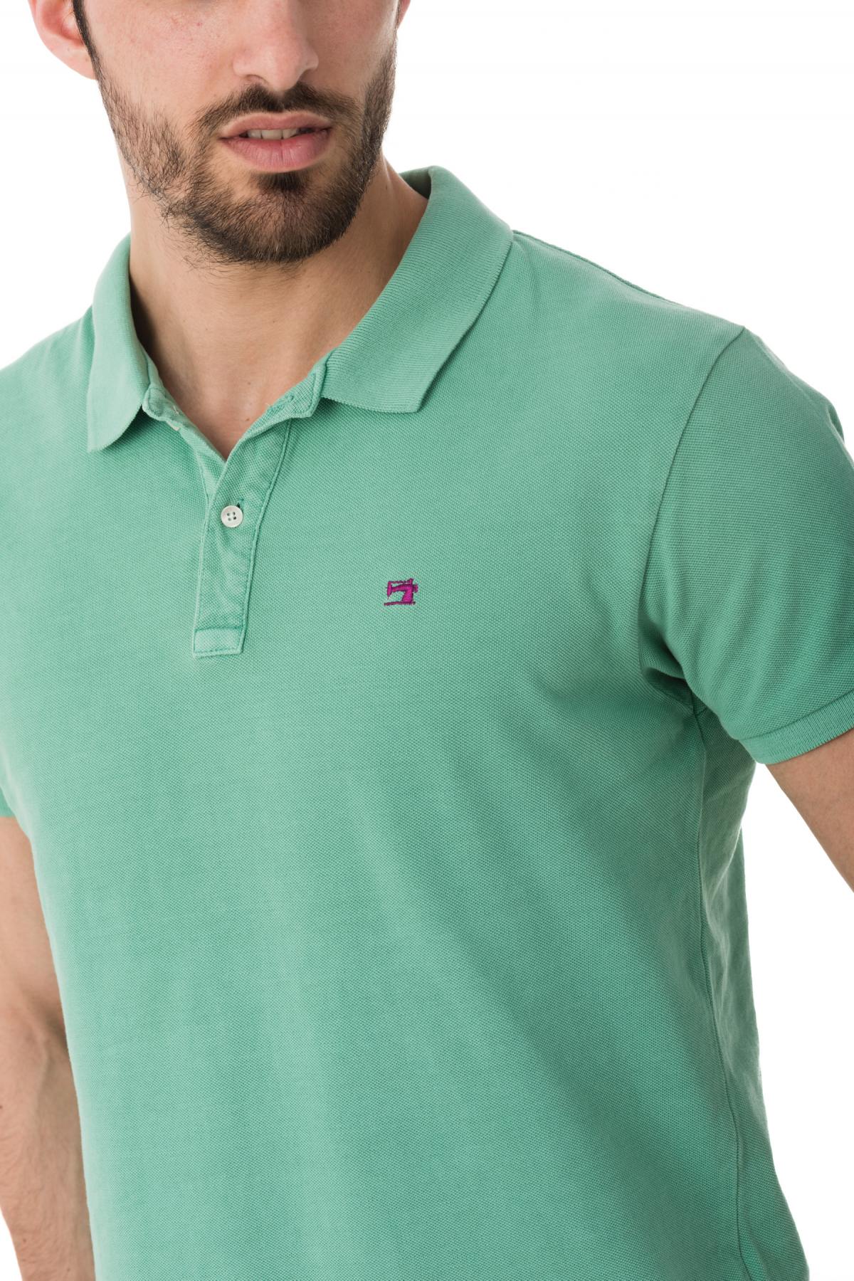  Scotch and Soda green polo shirt - Image n°4