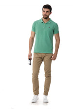  Scotch and Soda green polo shirt - Image n°2