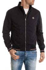 Schott Men's Polyester Jacket Navy blue - Image n°1