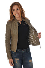 Serge Pariente Leather Jacket for Women - Image n°4