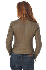Serge Pariente Leather Jacket for Women - Image n°5