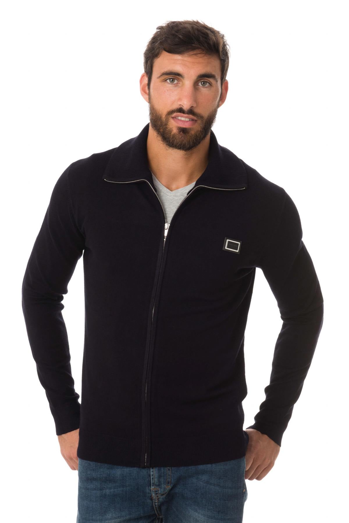 Antony Morato men's navy blue vest - Image n°1