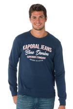 Kaporal men's blue sweatshirt - Image n°1