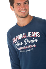 Kaporal men's blue sweatshirt - Image n°6
