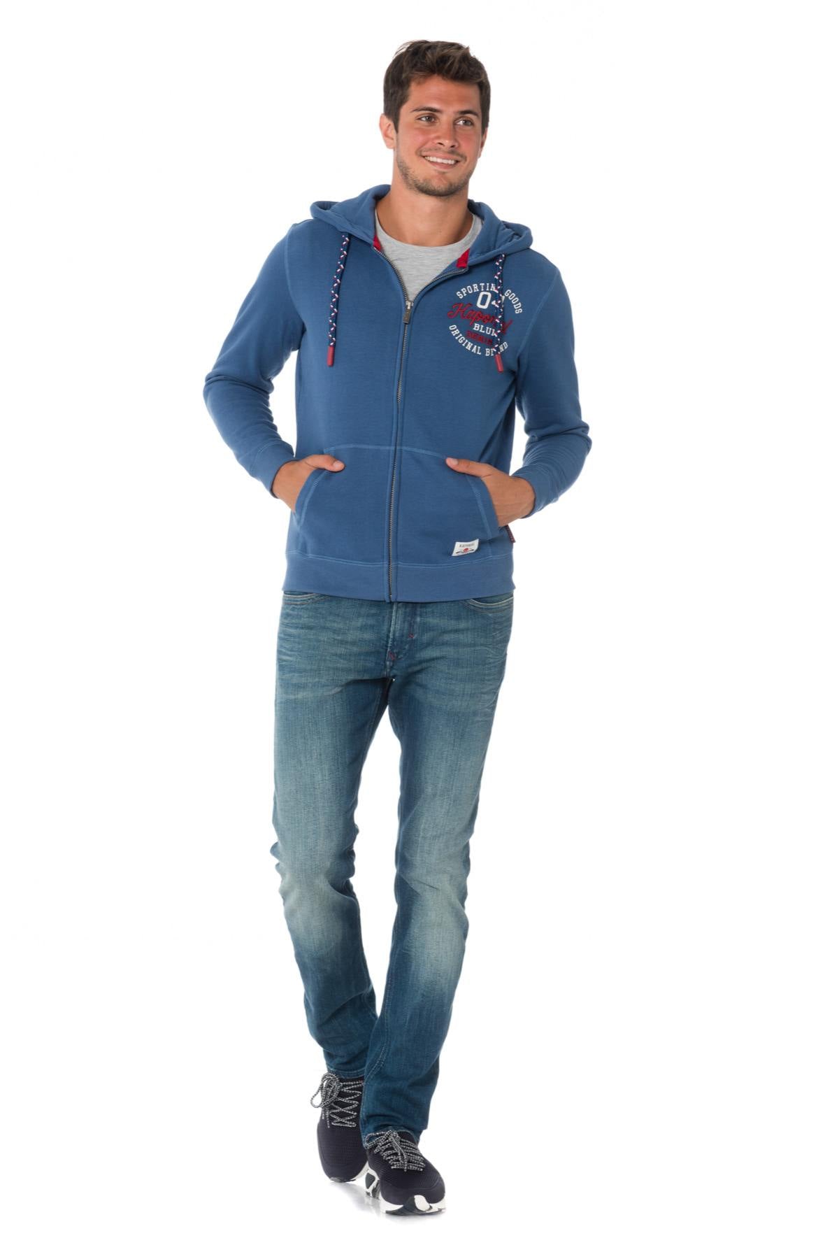 Kaporal men's blue sweatshirt - Image n°2