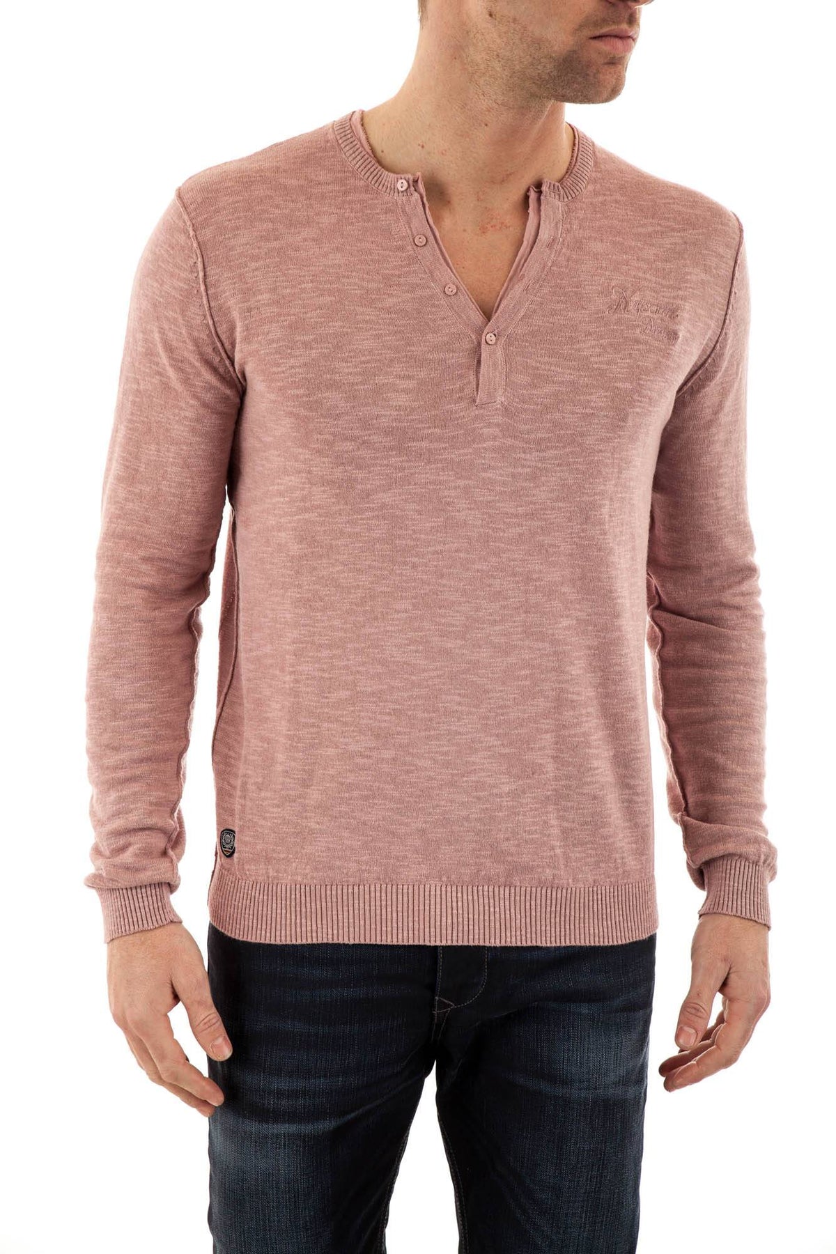 Kaporal Tunisian collar sweater - Image n°1
