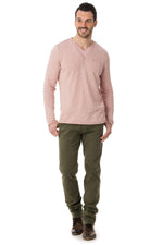 Kaporal men's thin pale pink sweater - Image n°2