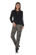 Chic and classy black women's sweatshirt - Image n°5